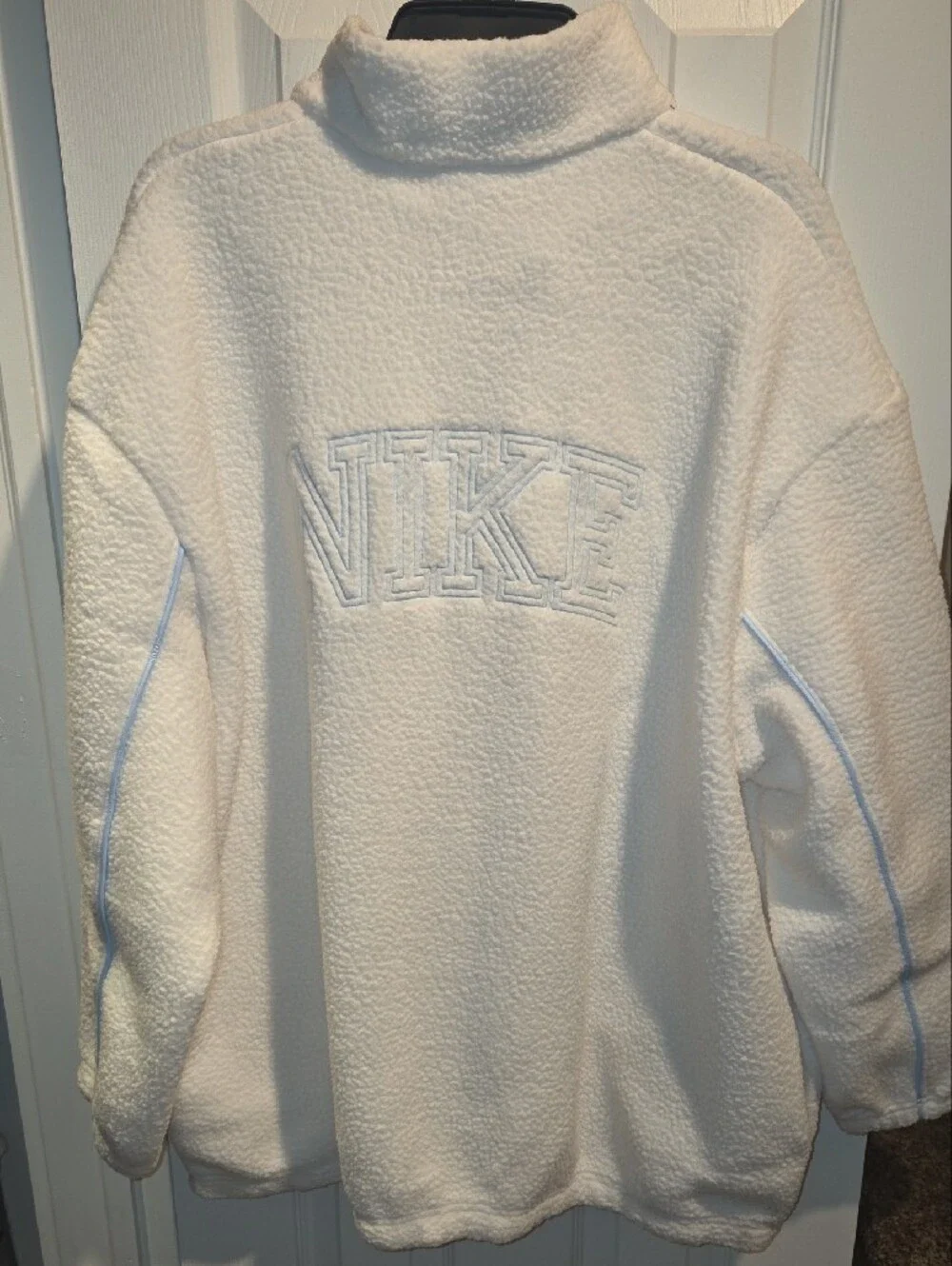 Nike plush white